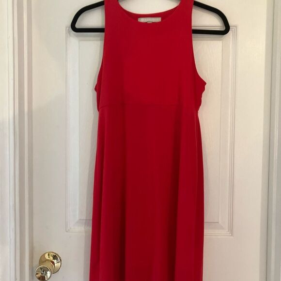 Athleta SANTORINI HIGH NECK SOLID DRESS Size Small - Picture 3 of 7
